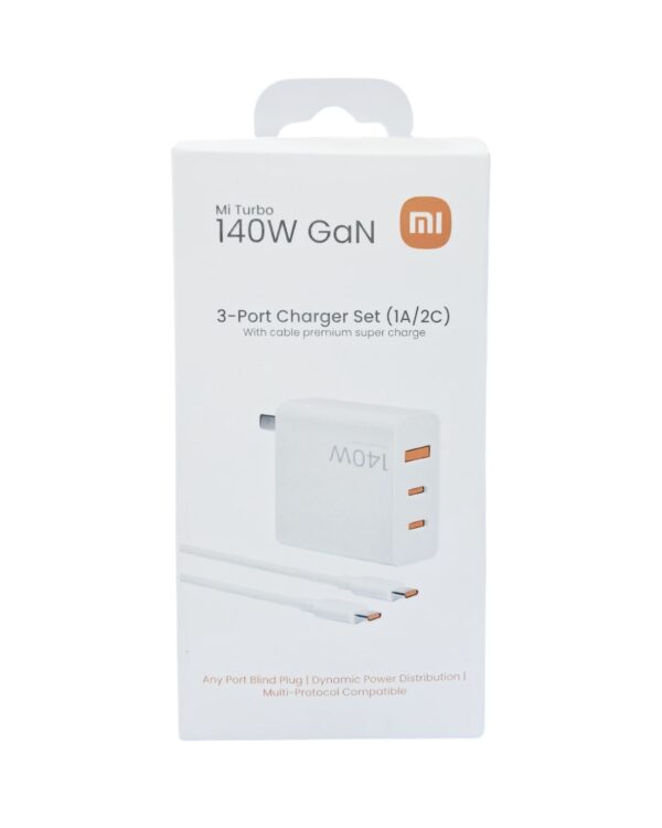 CARGADOR XIAOMI 140W (1A - 2C)