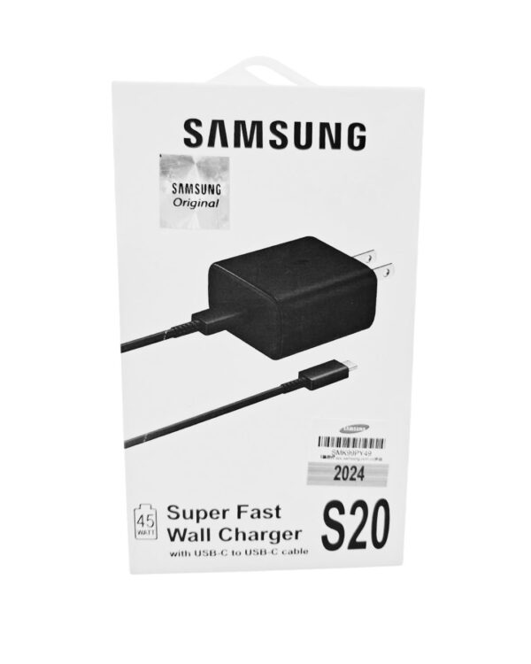 CARGADOR SAMSUNG S20 45W (PD)