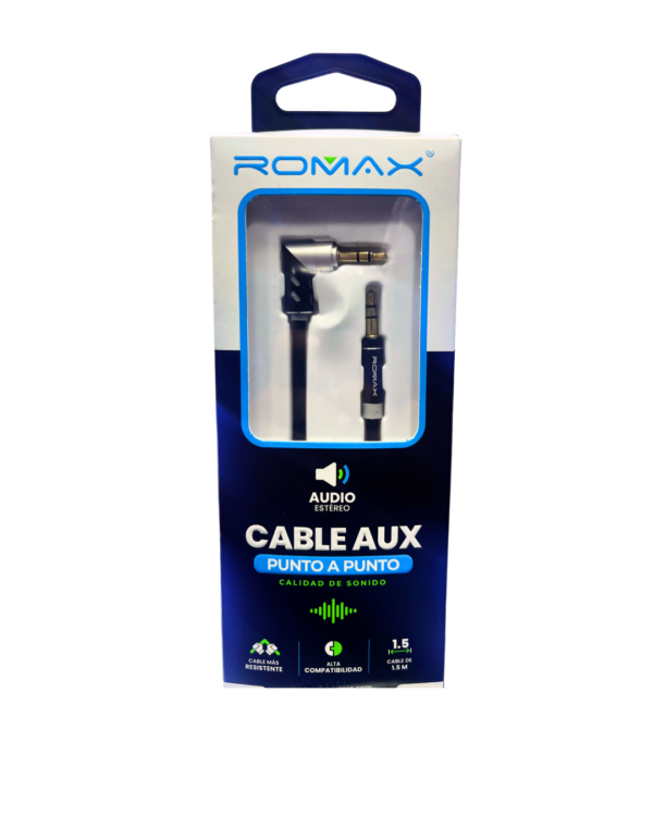 CABLE AUXILIAR ROMAX 1.5M