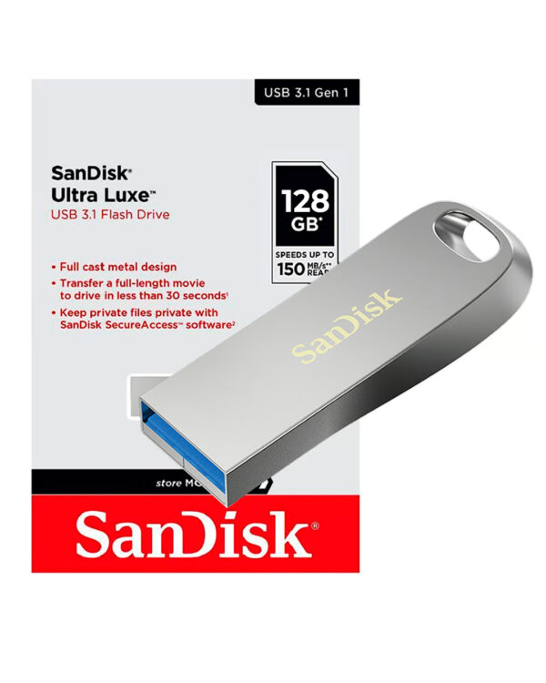MEMORIA SANDISK USB 128GB ULTRA LUXE 150MB/S