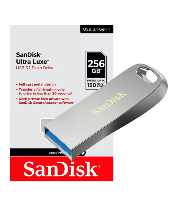 MEMORIA SANDISK USB 256GB ULTRA LUXE 150MB/S