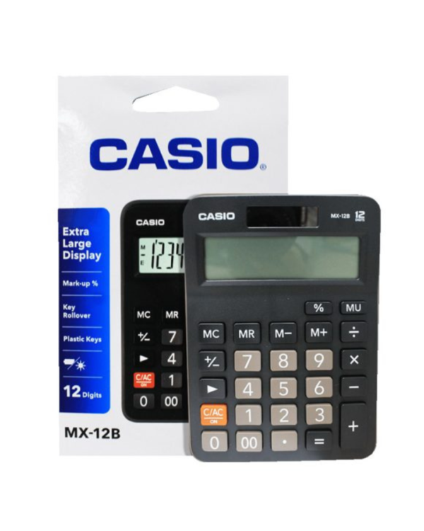CALCULADORA CASIO MX-12B (12 digitos)