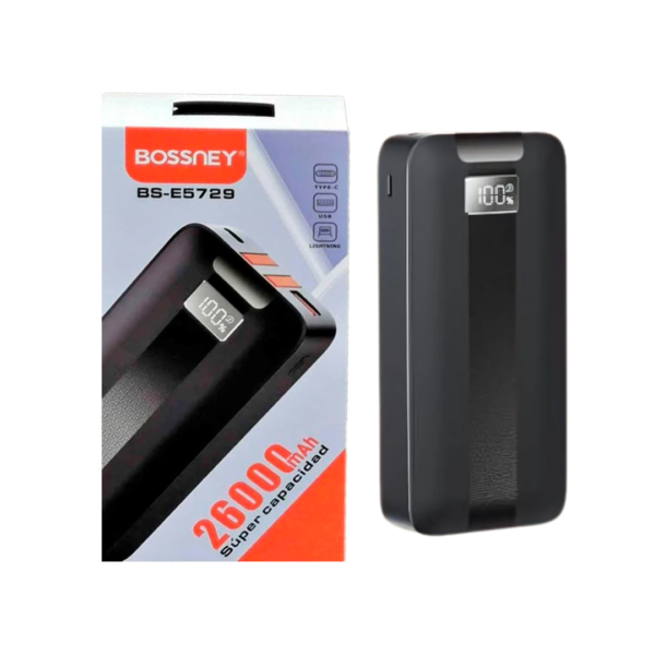 POWER BANK BOSSNEY BS-5729 26000mAh.
