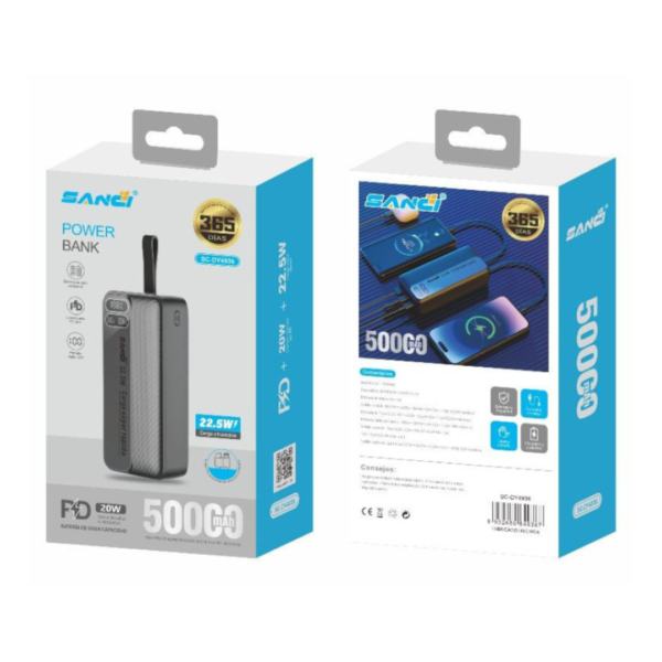 POWER BANK SANCI SC-DY4936 50000 mAh