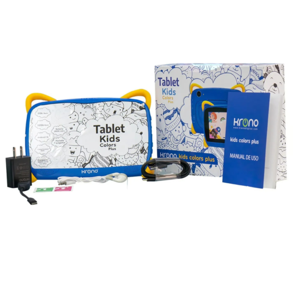 TABLET KRONO KIDS COLOR PLUS RAM 6GB ROM 32GB SIN CHIP - Imagen 3