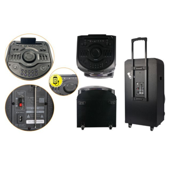 COMBO 20 - PARLANTE LIDIMI LD-S906AC - Imagen 2