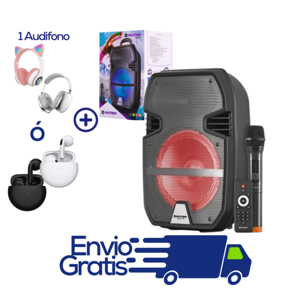 COMBO - PARLANTE MAXTRON LIBIDUM - 323AC (1KW)