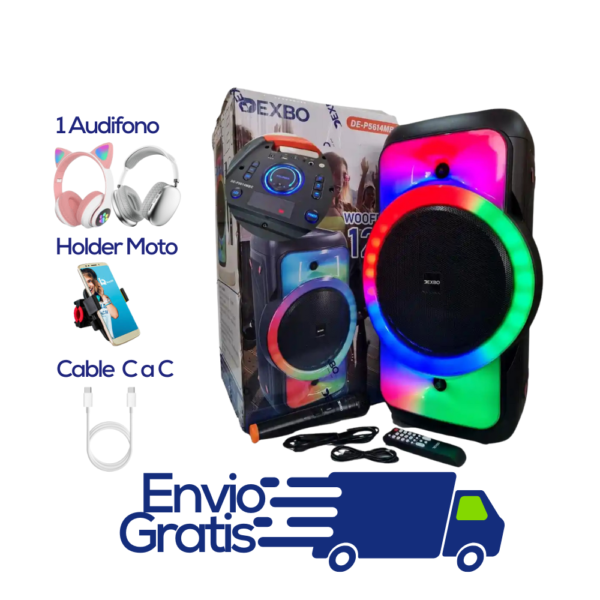 COMBO 10 - PARLANTE DEXBO P5614MBC