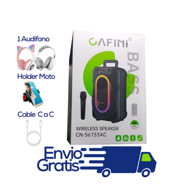 COMBO 25 - PARLANTE CAFINI CN-S6753AC