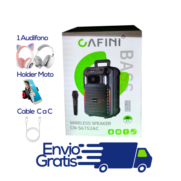COMBO 26 - PARLANTE CAFINI CN-S6752AC