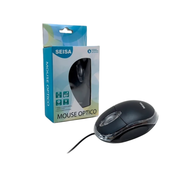MOUSE OPTICO SEISA 1000DPI