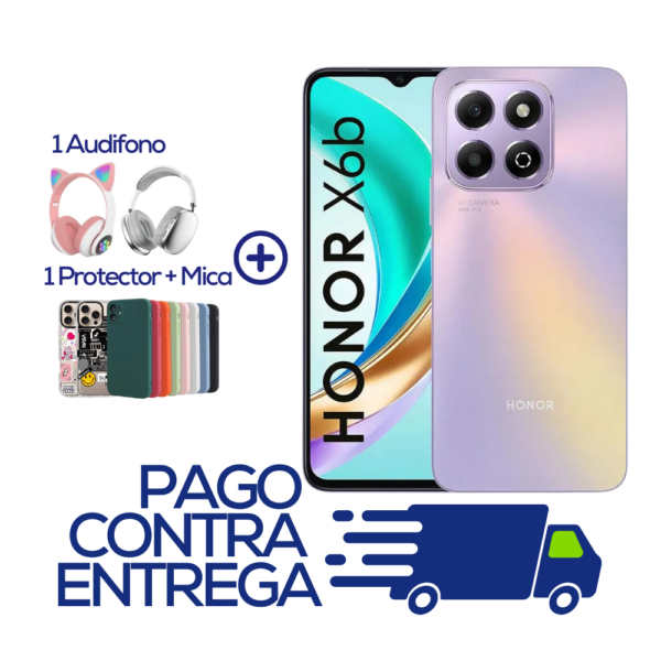 COMBO 27 - CELULAR HONOR X6B 6GB + 256GB