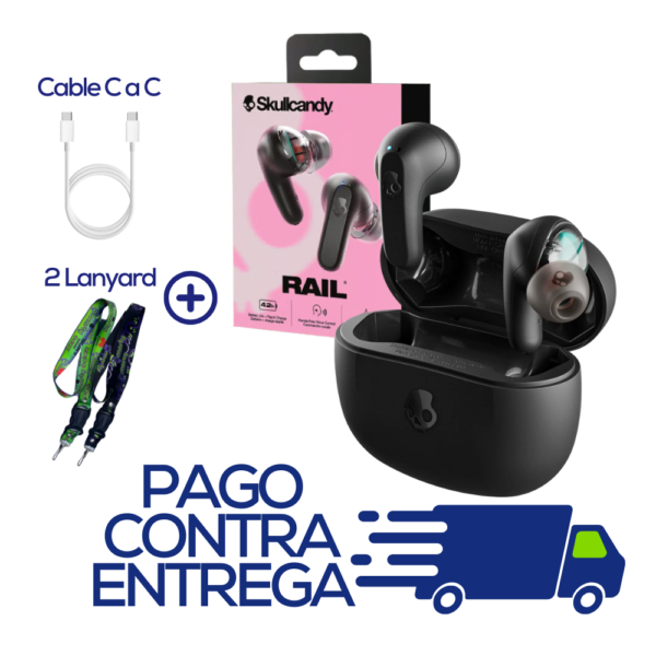 COMBO 69 - 2 - AUDIFONO SKULLCANDY Rail®