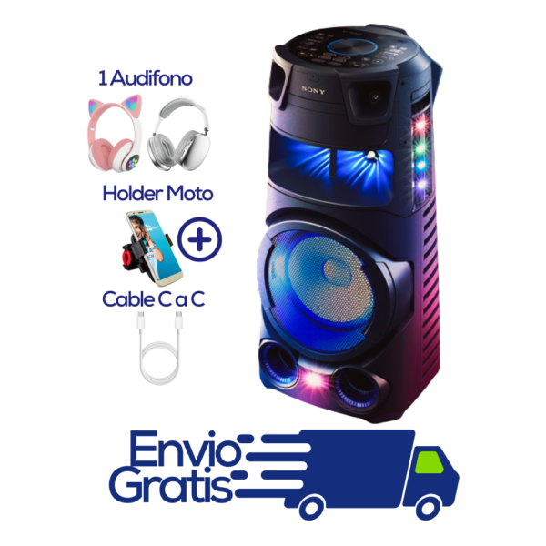 COMBO 57 - PARLANTE SONY MHC-V73D ALTA POTENCIA