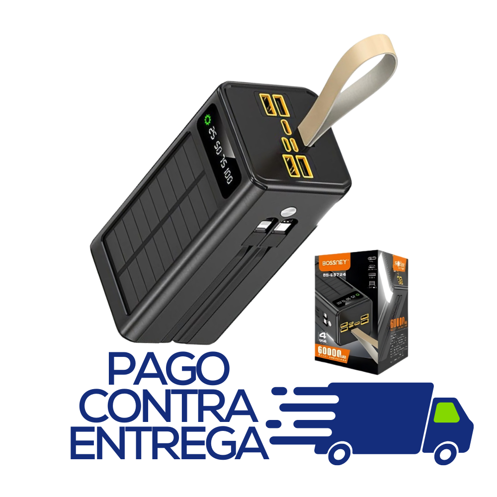 CARGADOR PORTATIL BOSSNEY 60000mAh (5724)