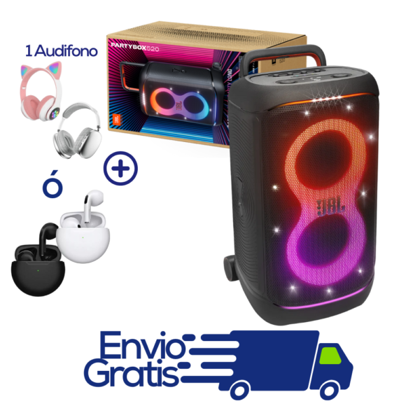 COMBO - PARLANTE JBL PARTY BOX 520