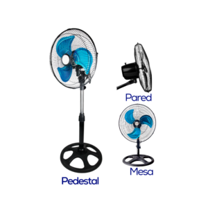 VENTILADOR 3 EN 1 CHEN 70 WATTS - 3 ASPAS METAL 18" PULGADAS