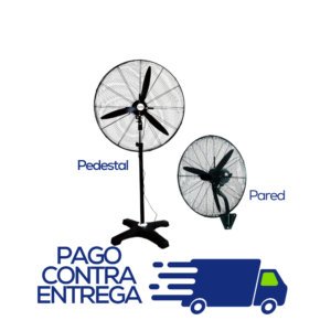 VENTILADOR 2 EN 1 INDUSTRIAL T-ICE 300 WATTS - 3 ASPAS 30" PULGADAS