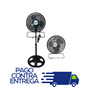 VENTILADOR JBO 50 WATTS - 3 ASPAS METAL 10" PULGADAS