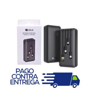 CARGADOR PORTATIL 1HORA 20000mAh (POWER BANK)