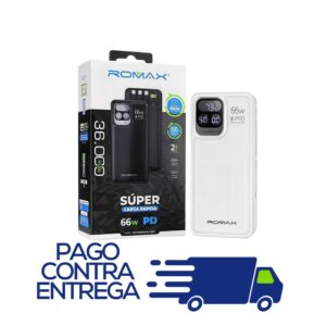 CARGADOR PORTATIL ROMAX 36000mAh (POWER BANK)