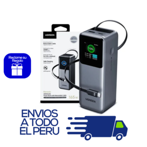 CARGADOR PORTATIL UGREEN 200000mAh 165W (POWER BANK)
