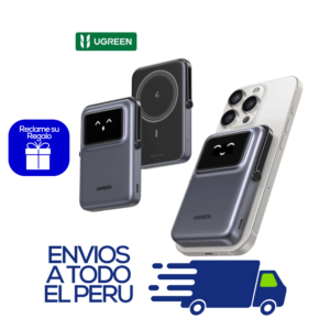 CARGADOR PORTATIL UGREEN 100000mAh 20W Cargador Magnético (MagSafe) (POWER BANK)