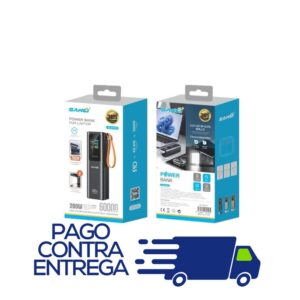CARGADOR PORTATIL SANCI 60000mAh 100W X2 (POWER BANK) Uso para  LAPTOP  y  CELULAR