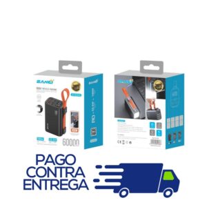 CARGADOR PORTATIL SANCI 60000mAh 100W (POWER BANK) Uso para  LAPTOP  y  CELULAR