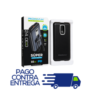 CARGADOR PORTATIL ROMAX 24000mAh (POWER BANK)