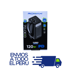 CARGADOR PORTATIL ROMAX 70000mAh (POWER BANK)