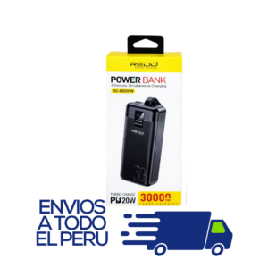 CARGADOR PORTATIL REDD 30000mAh (POWER BANK)