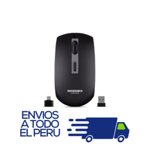 MOUSE MICRONICS INALAMBRICO RECARGABLE Caprice - MIC M713-3M