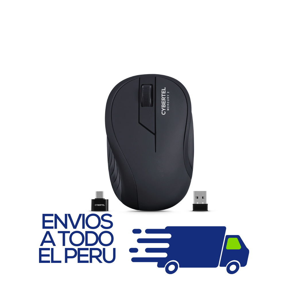 MOUSE CYBERTEL INALAMBRICO Mercury 2 - CYB M308k-2M