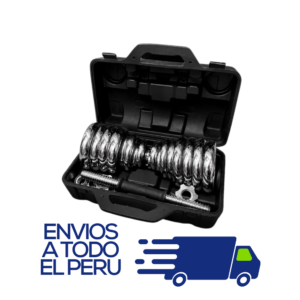 SET DE PESAS MALETA 30KG